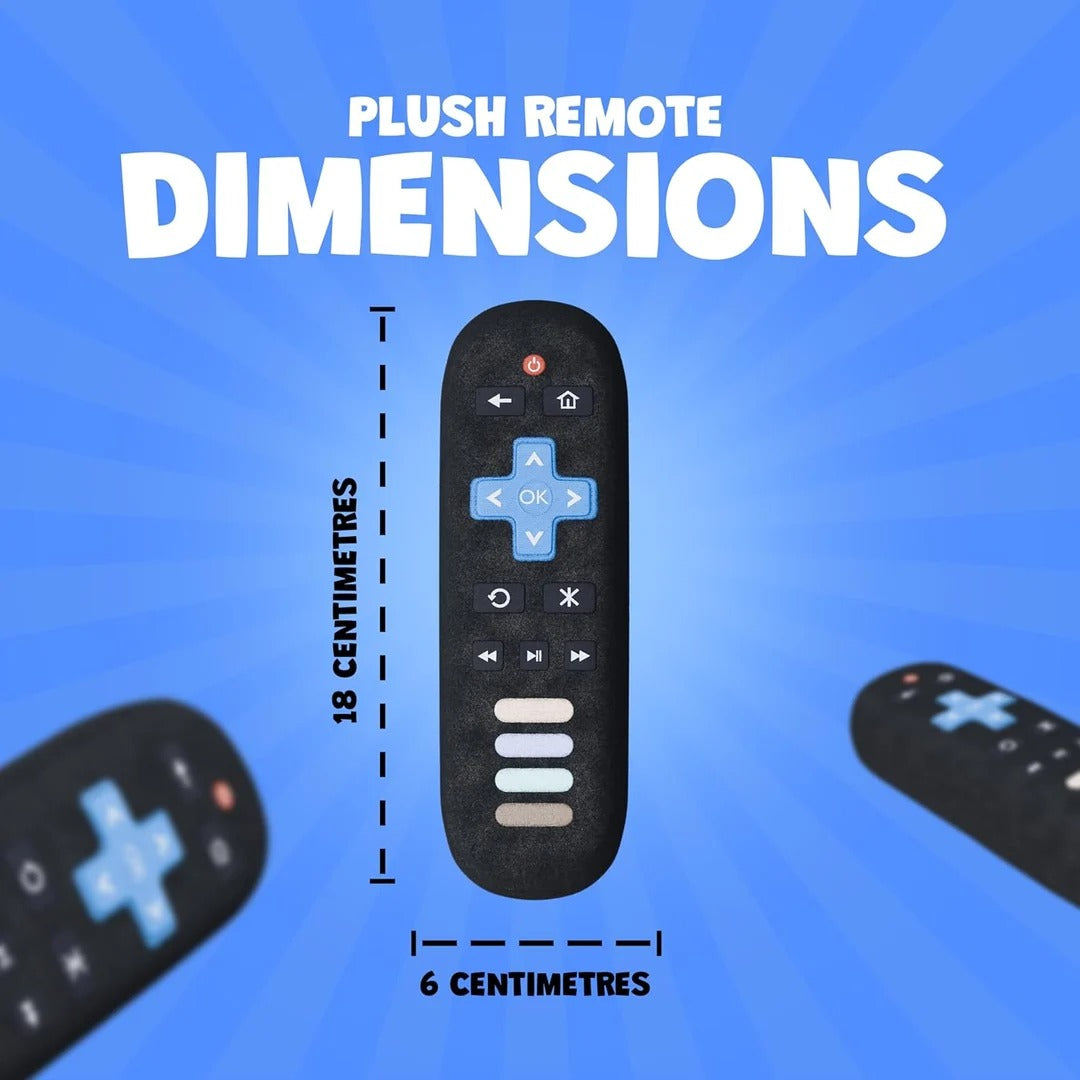 Squeaky TV Remote Plush Dog Toy – Hilarious, Durable, for All Breeds