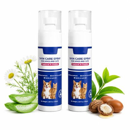 Plant-Based Itch Relief Spray for Dogs & Cats – 100ml Soothing Skin Care