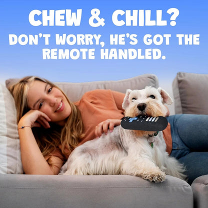 Squeaky TV Remote Plush Dog Toy – Hilarious, Durable, for All Breeds