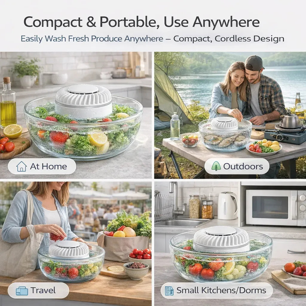Fruit & Vegetable Washer – Deep Clean Produce Without Chemicals