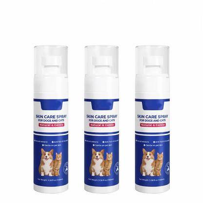 Plant-Based Itch Relief Spray for Dogs & Cats – 100ml Soothing Skin Care