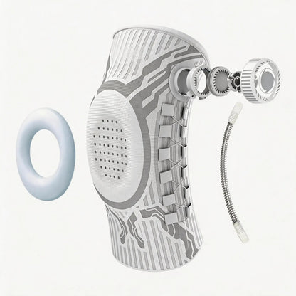 Adjustable Compression Knee Support with Micro-Dial Knob – Perfect Fit for Active Lifestyles
