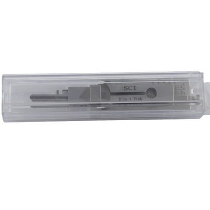 SS001 Pro Precision Locksmith Kit – Stainless Steel Decoder & Pick Set