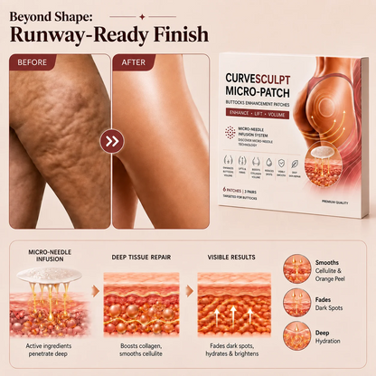 CurveSculpt Micro-Patch – Sculpt • Firm • Smooth Lower Body Curves