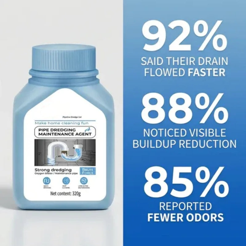 Drain Unblocker 320g — Instantly Dissolve Hair, Grease & Soap Scum