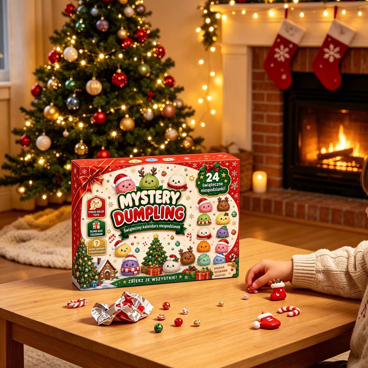 2026 Christmas Fidget Toy Advent Calendar – 24 Days of Stress Relief & Holiday Fun