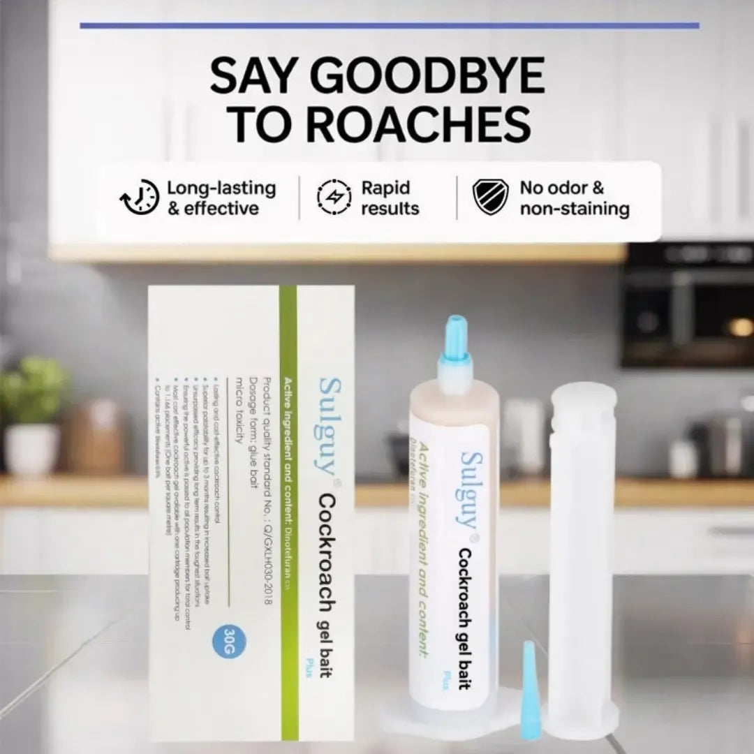 Professional Roach Bait Gel – Kill the Colony, Not Just the Roach