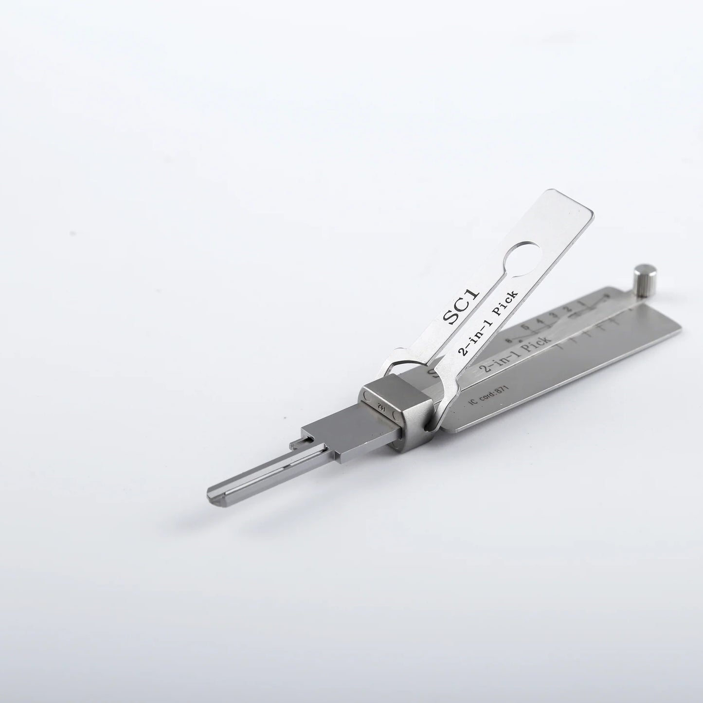 SS001 Pro Precision Locksmith Kit – Stainless Steel Decoder & Pick Set