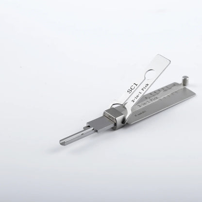 SS001 Pro Precision Locksmith Kit – Stainless Steel Decoder & Pick Set