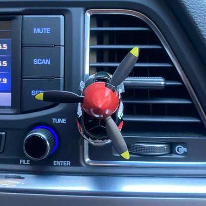Air Freshener P-40 Warhawk Fighter Plane Model – Creative Propeller Car Fragrance