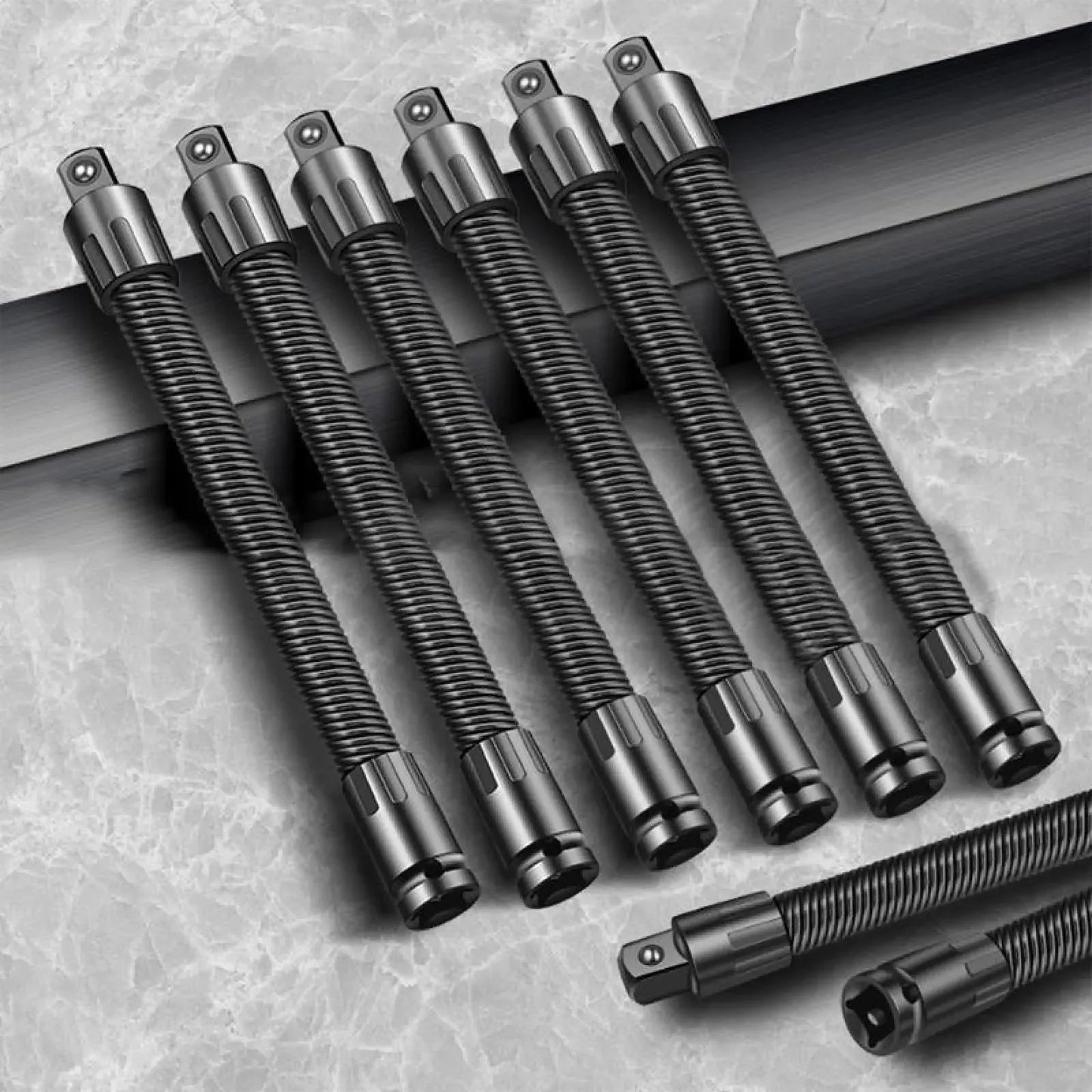 Flexible Shaft Socket Extension – Universal Torque & Ratchet Adapter Tool