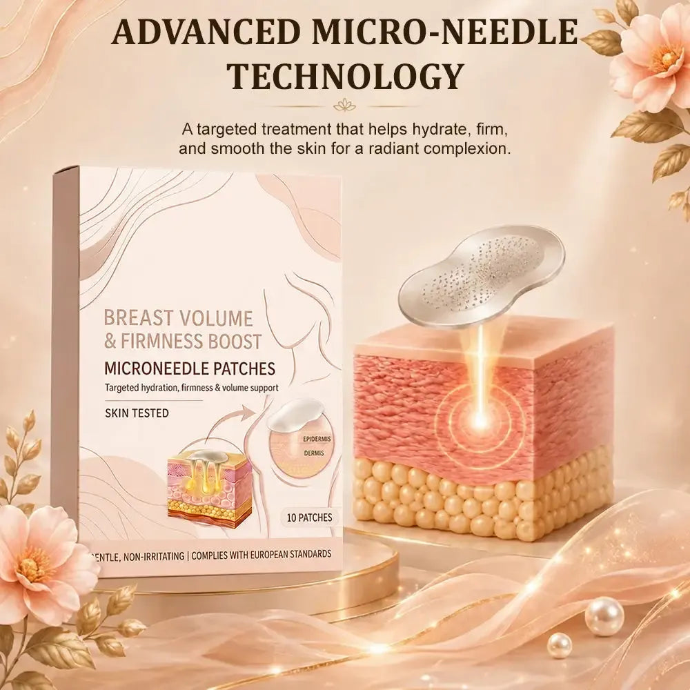 Microneedle Bust Care Patches – Firming & Hydrating Skin Support