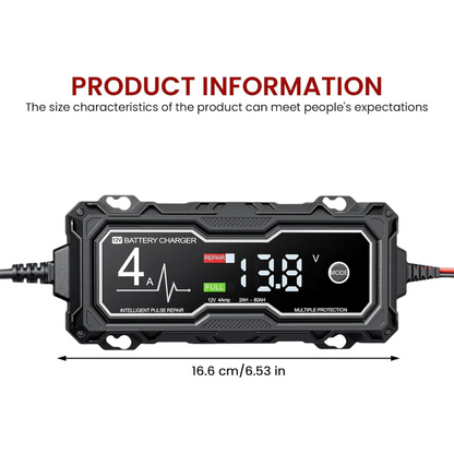 GBX155 4250A Jump Starter – 10L Gas/8L Diesel, Smart Charger & Power Bank