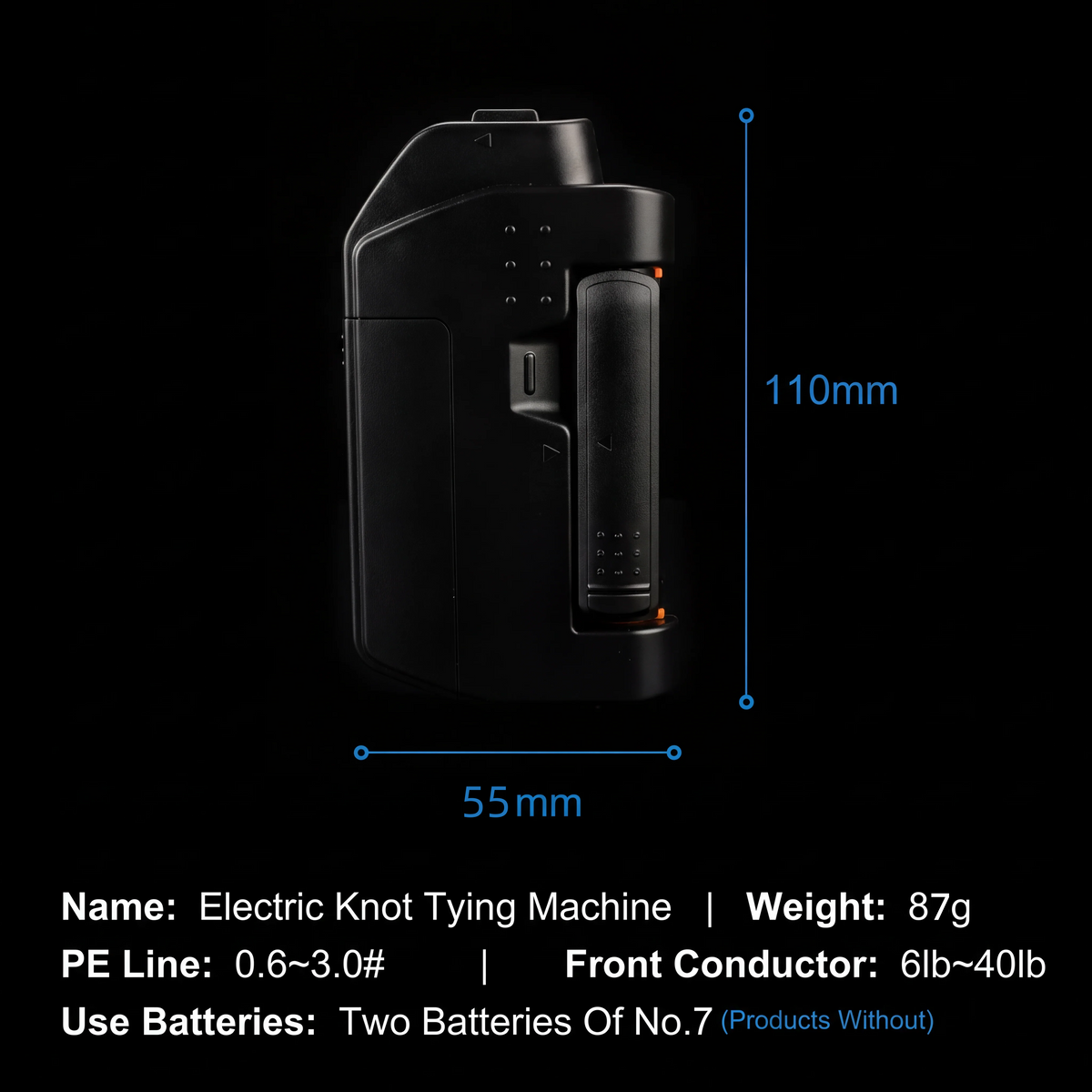Automatic Knot Tying Tool for Anglers