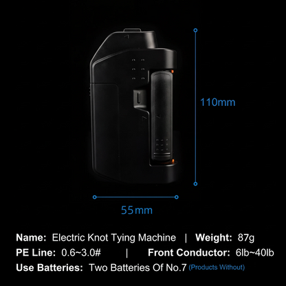 Automatic Knot Tying Tool for Anglers