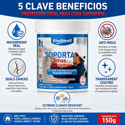 Transparent Waterproof Sealant – Flexible Polymer Emulsion Crack Filler for Roof, Walls & Tiles
