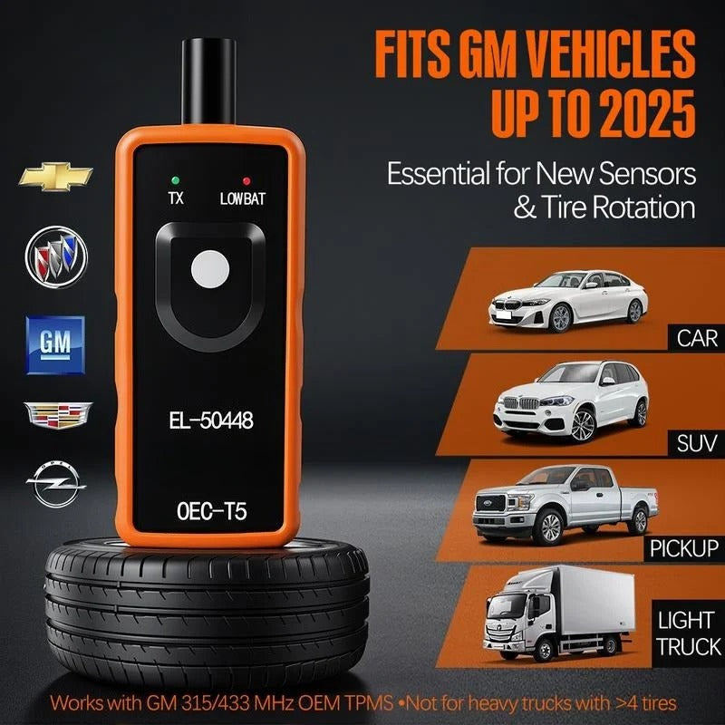 EL-50448 TPMS Sensor Relearn Tool – Fast Tire Pressure Reset Solution