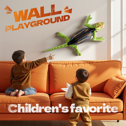 Gecko Wall Racer – Remote Control Climbing Gecko with Glowing LED Eyes