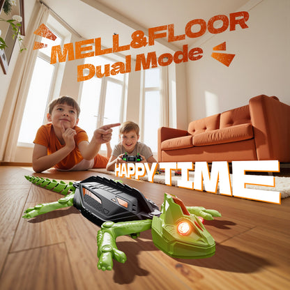 Gecko Wall Racer – Remote Control Climbing Gecko with Glowing LED Eyes
