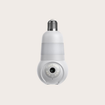 💡 360° WiFi Bulb Camera with Smart Remote Monitoring