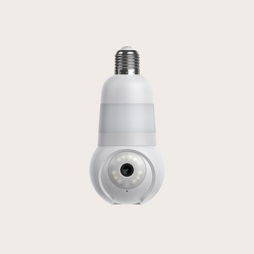 💡 360° WiFi Bulb Camera with Smart Remote Monitoring