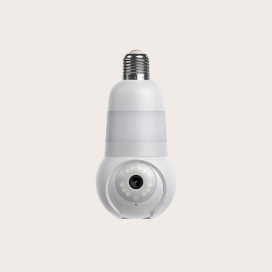 💡 360° WiFi Bulb Camera with Smart Remote Monitoring