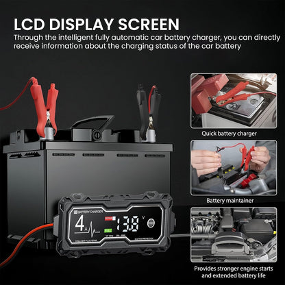 GBX155 4250A Jump Starter – 10L Gas/8L Diesel, Smart Charger & Power Bank