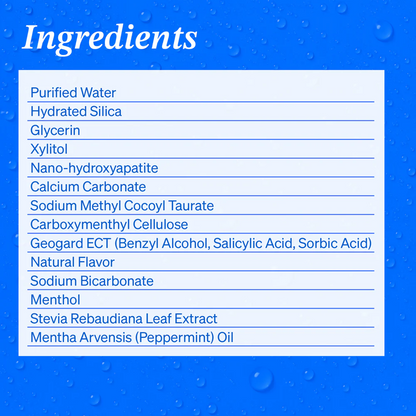 10% Nano-Hydroxyapatite Toothpaste – Natural Enamel Support, SLS & Fluoride Free