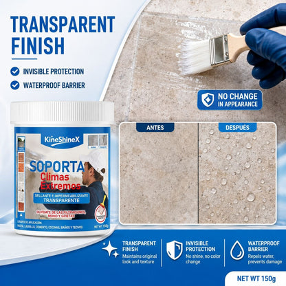 Transparent Waterproof Sealant – Flexible Polymer Emulsion Crack Filler for Roof, Walls & Tiles