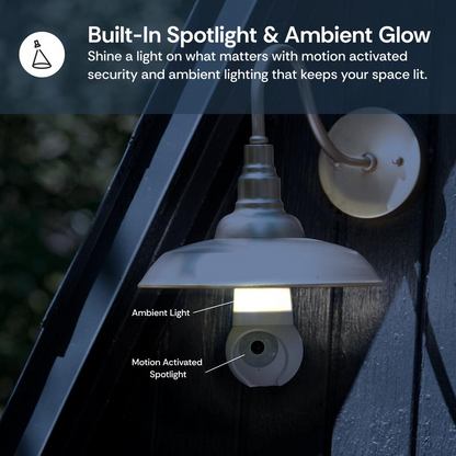 💡 360° WiFi Bulb Camera with Smart Remote Monitoring