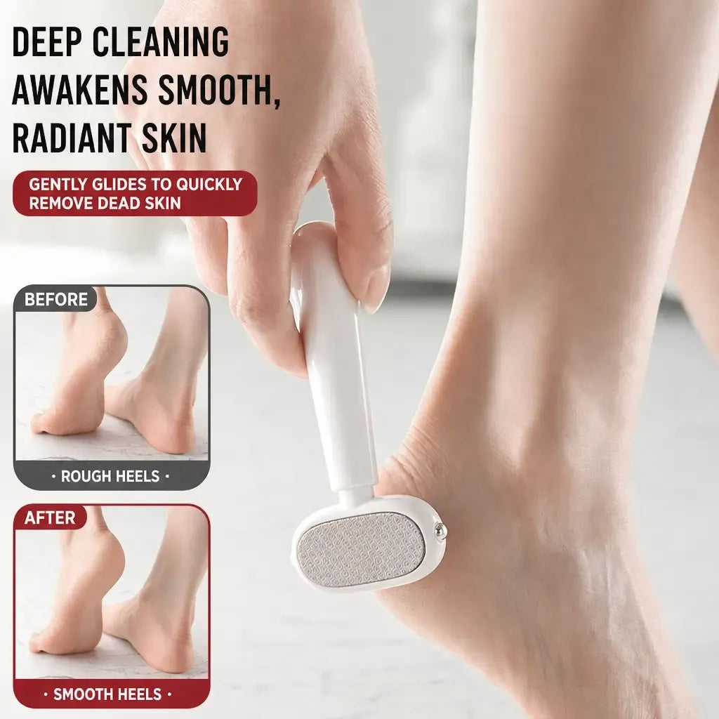 Dual-Sided Foot Callus Remover – 5-Pack Disposable Stainless Steel Scraper Set