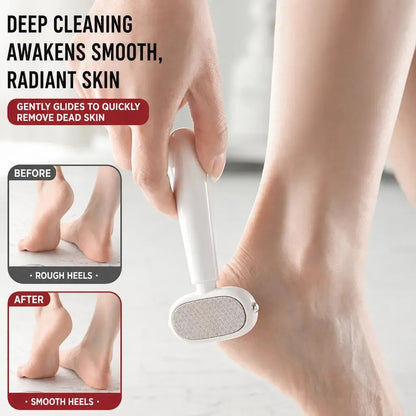 Dual-Sided Foot Callus Remover – 5-Pack Disposable Stainless Steel Scraper Set
