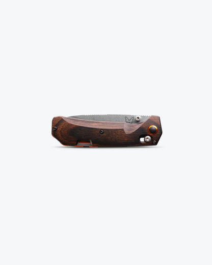 BM 15062 Grizzly Creek Folding Tool – Stabilized Wood Handle