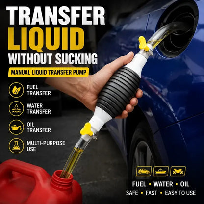 Manual Siphon Pump Kit – Fast Liquid Transfer with 1M Hose