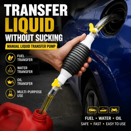 Manual Siphon Pump Kit – Fast Liquid Transfer with 1M Hose