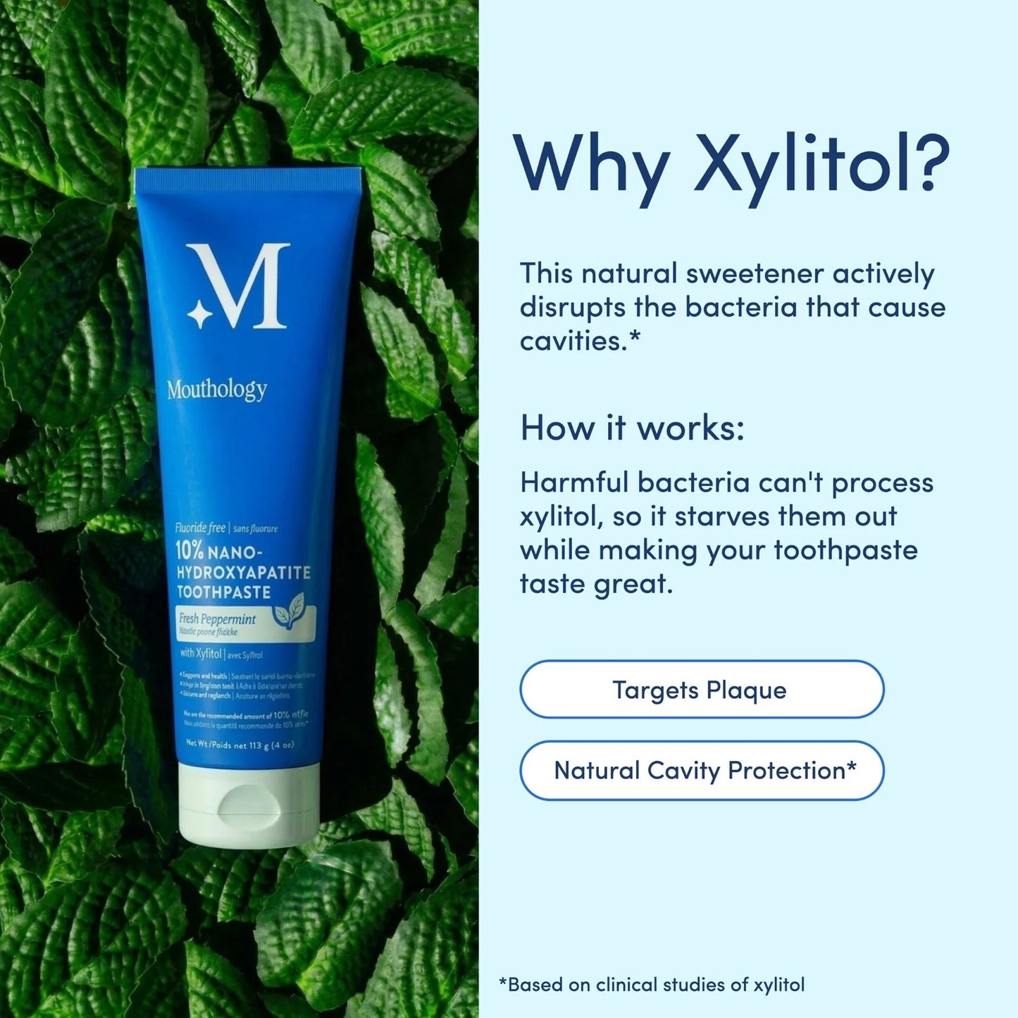 10% Nano-Hydroxyapatite Toothpaste – Natural Enamel Support, SLS & Fluoride Free