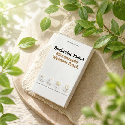 Berberine 10-in-1 Micro-Tip Wellness Patch – Advanced Transdermal Support