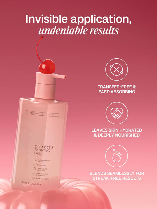 Clear Sun Tanning Gel – Natural Golden Glow, No Streaks