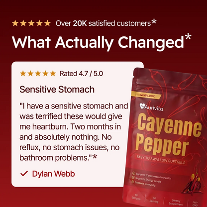 Cayenne Pepper Capsules – 12-in-1 Botanical Blend for Daily