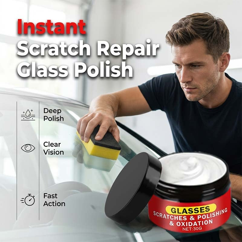 Glass Scratch Eraser & Polish – Instant Clarity, Professional Repair
