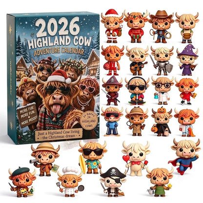 Highland Cow Advent Calendar 2026