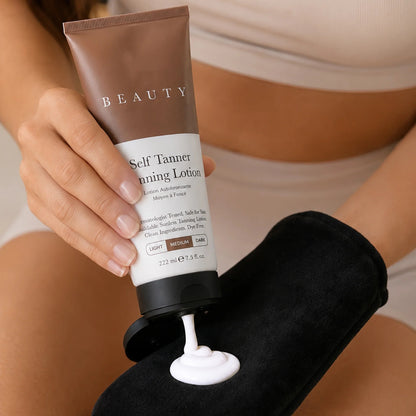 Gradual Self Tanner Body Lotion – Natural Hydrating Sunless Glow