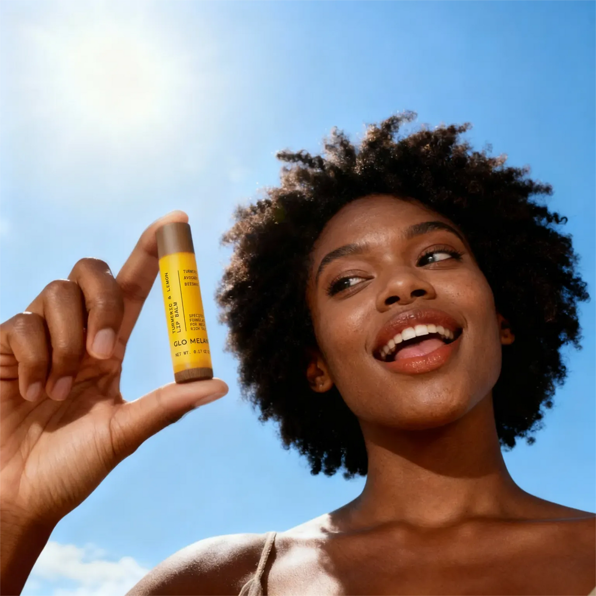 Turmeric & Lemon Lip Balm – Brightening & Nourishing for Dark or Smoker's Lips