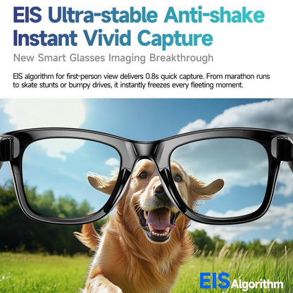 8K AI Smart Glasses: 100MP Camera, ChatGPT & Hands-Free Control