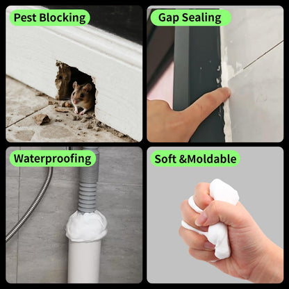 6 PCS Waterproof Seal Putty for Wall Holes & Pipe Repairs