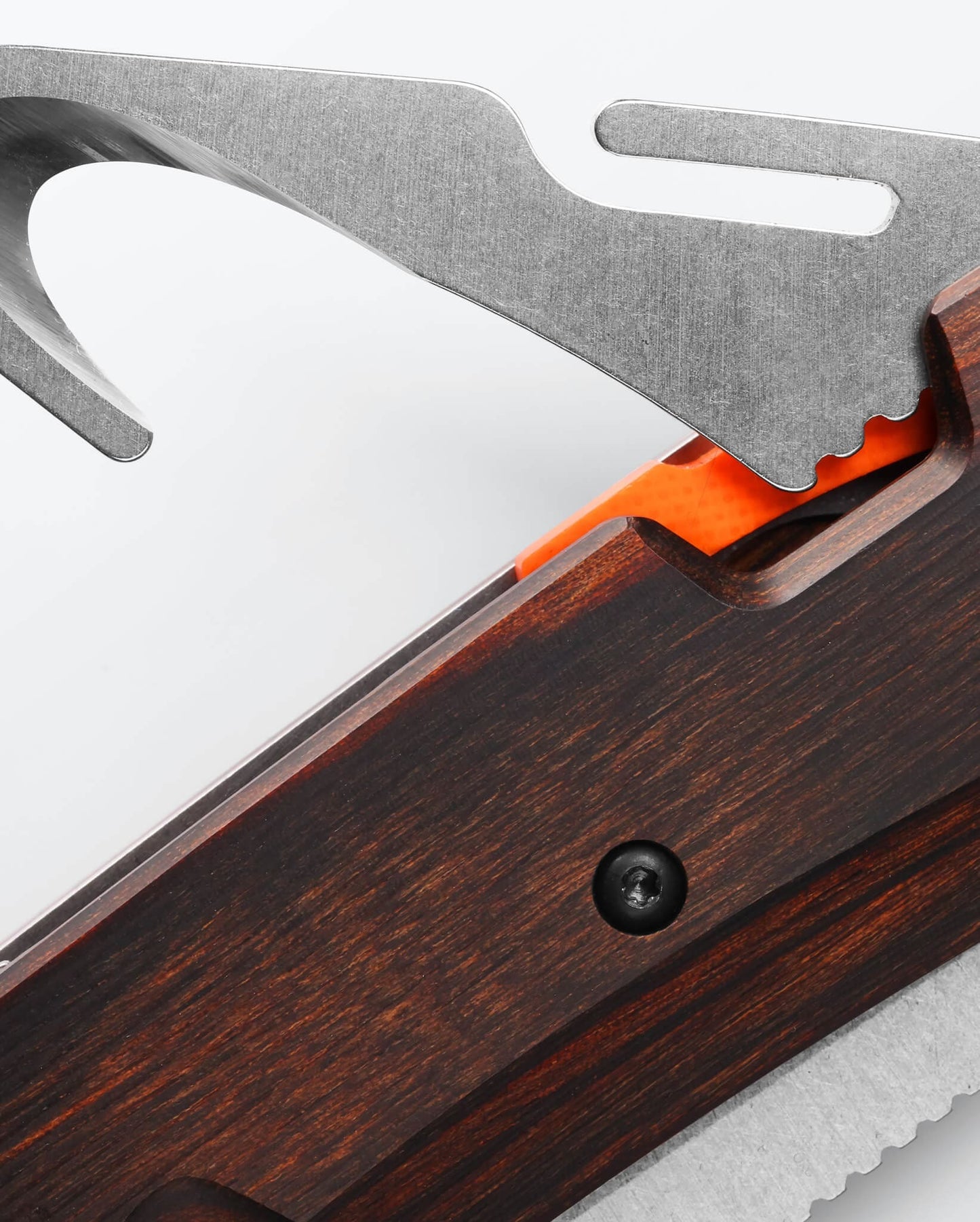 BM 15062 Grizzly Creek Folding Tool – Stabilized Wood Handle