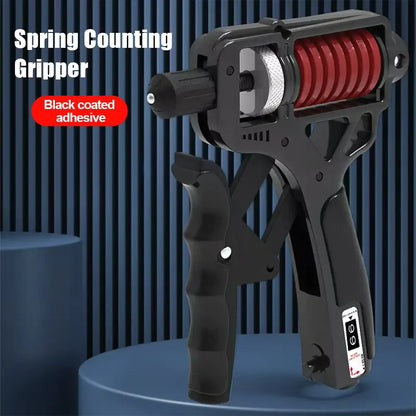 Adjustable Hand Grip Strengthener 11-364 lbs – Digital Counter, Forearm Trainer