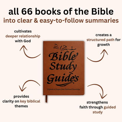 66-Page Bible Study Guide for Deeper Faith & Reflection