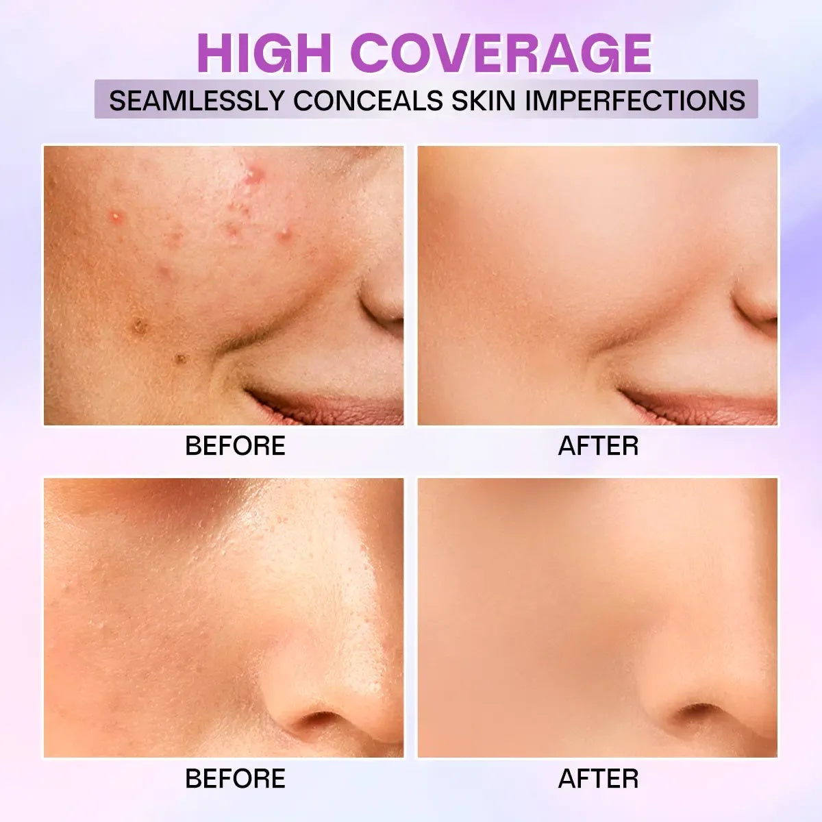 Always-On Full Coverage Creamy Foundation – Waterproof SPF 30 PA+++