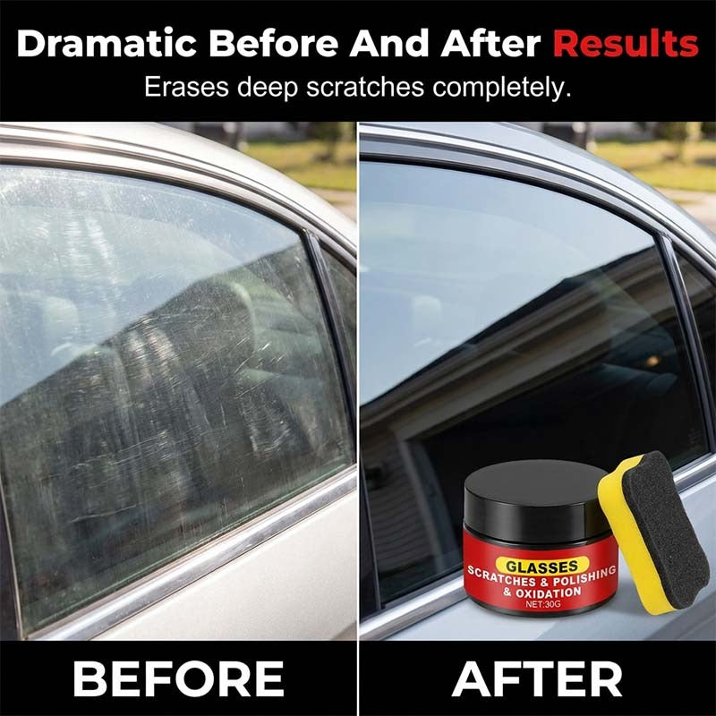 Glass Scratch Eraser & Polish – Instant Clarity, Professional Repair